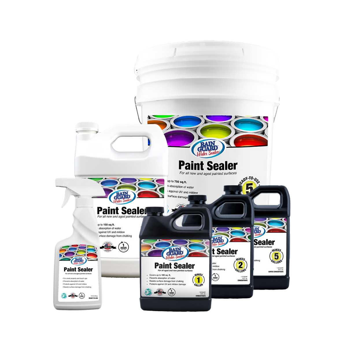Paint Sealer, Semi-Satin Finish – Rainguard Water Sealers